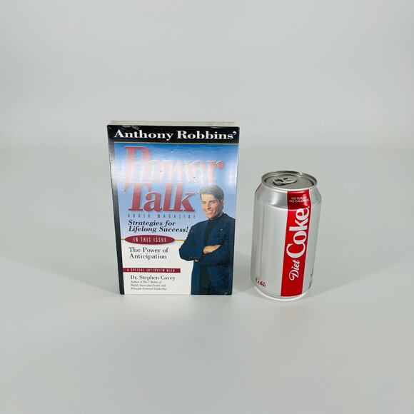 Tony Robbins Power Talk Audio Magazine The Power of Anticipation Cassettes - New - Picture 9 of 9